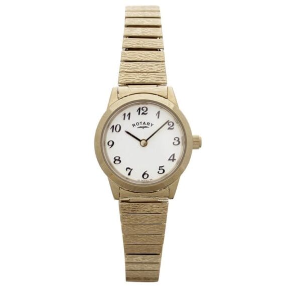 Rotary Ladies Gold PVD Expanding Bracelet Watch LB00762