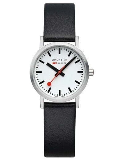 Mondaine Classic Ladies 30mm Brushed Steel Watch A658.30323.16SBBV