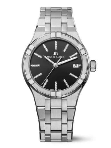 Maurice Lacroix Aikon 35mm Diamond Dial Watch AI1106-SS002-350-1