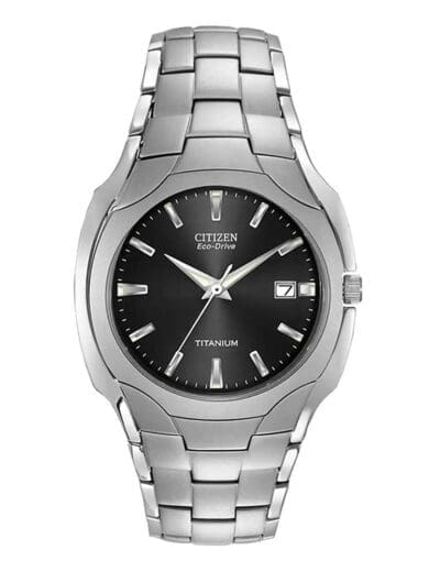 Citizen Eco-Drive Titanium Bracelet Watch BM7440-51E