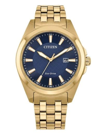 Citizen Eco-Drive Corso Gold Tone Bracelet Watch BM7532-54L