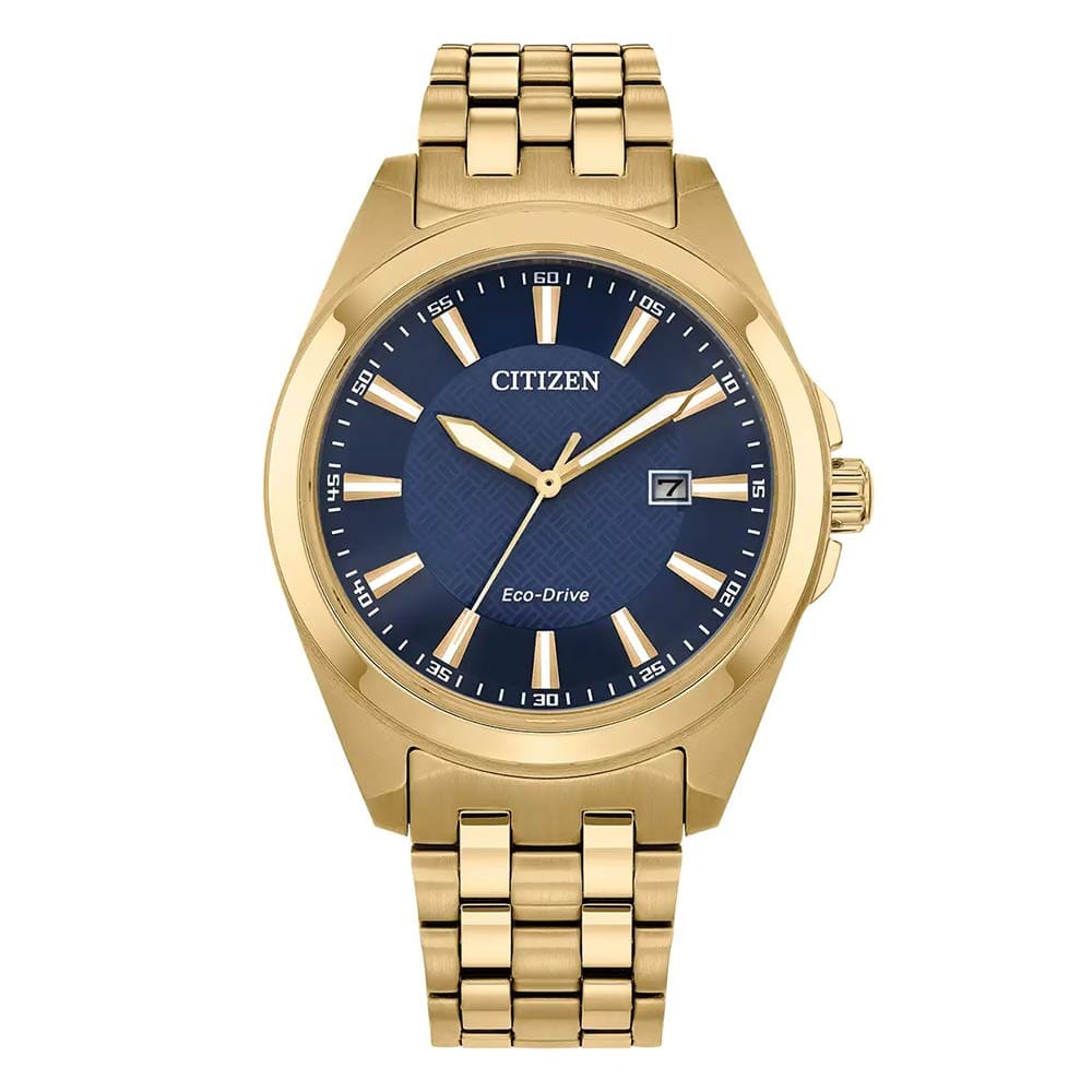 Citizen Eco-Drive Corso Gold Tone Bracelet Watch BM7532-54L