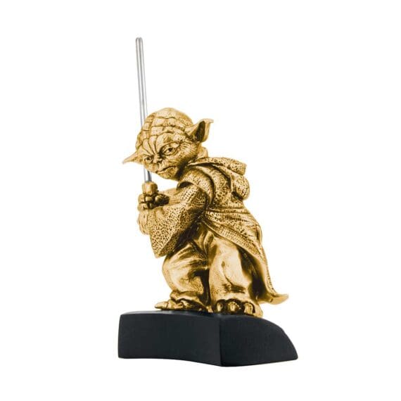 Royal Selangor Star Wars Gilt Yoda Pewter Figurine EC4323A