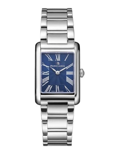 Maurice Lacroix Fiaba Square Blue Dial Watch FA1205-SS002-410-1
