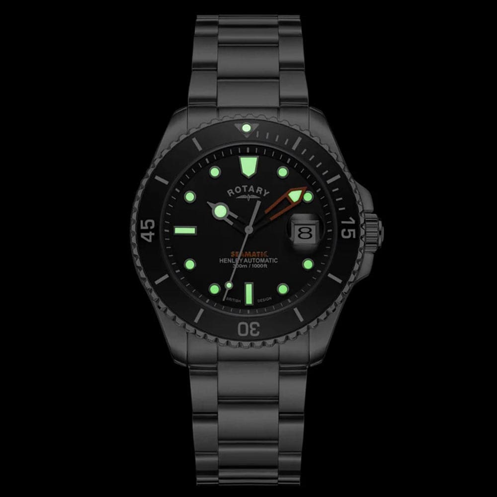 Rotary Seamatic Mens Automatic Divers Watch GB05430/04 - Image 2