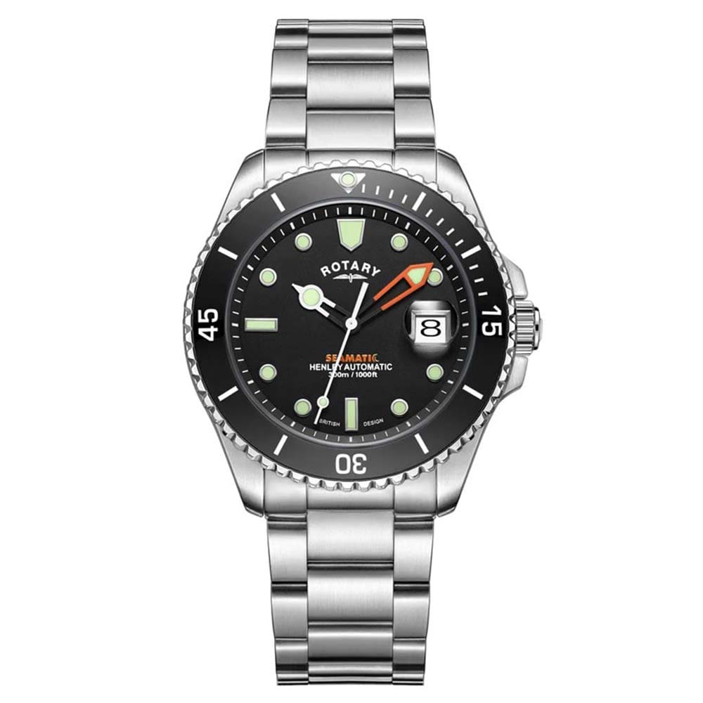 Rotary Seamatic Mens Automatic Divers Watch GB05430/04