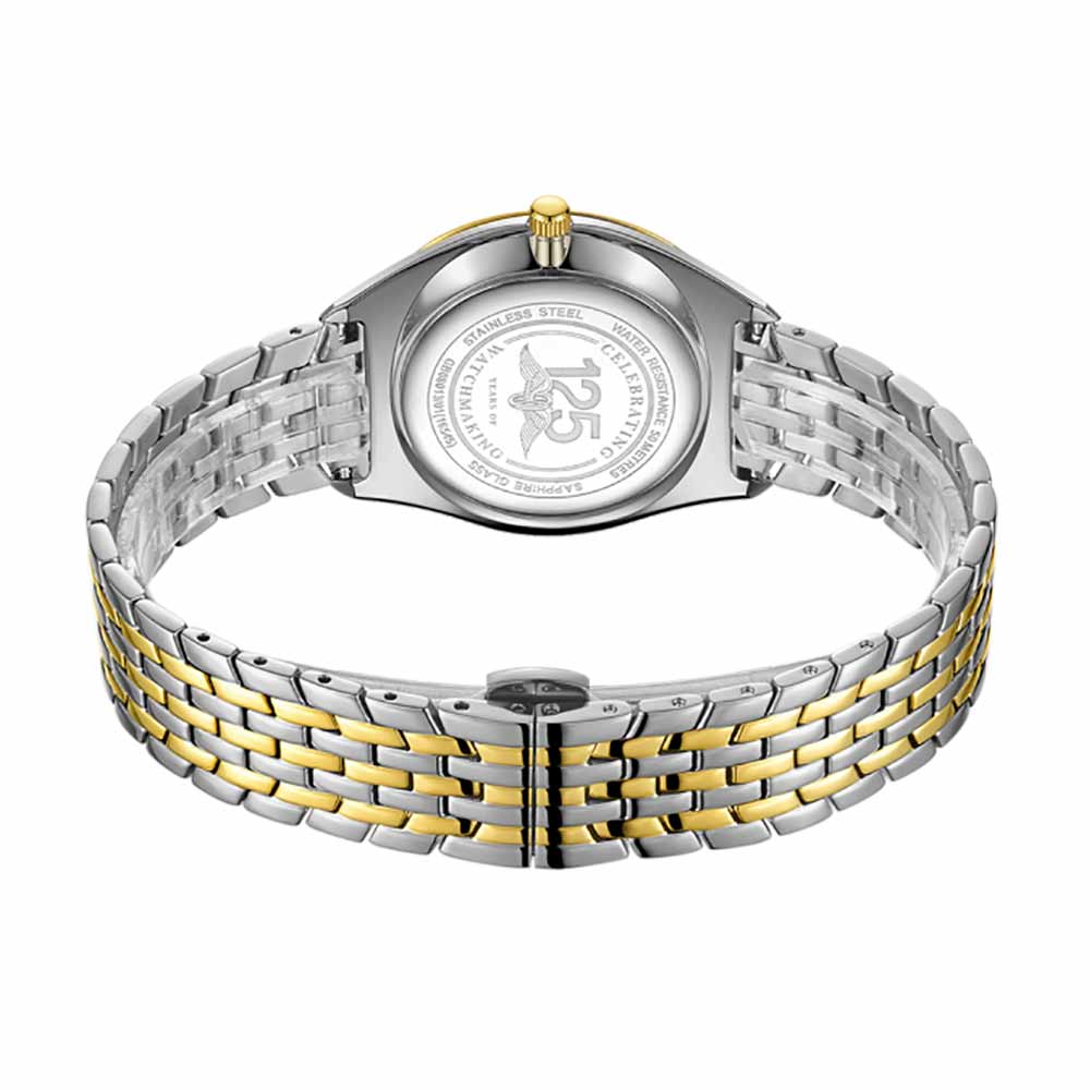 Rotary Ultra Slim Mens Two Tone Bracelet Watch GB08011/02 - Image 3