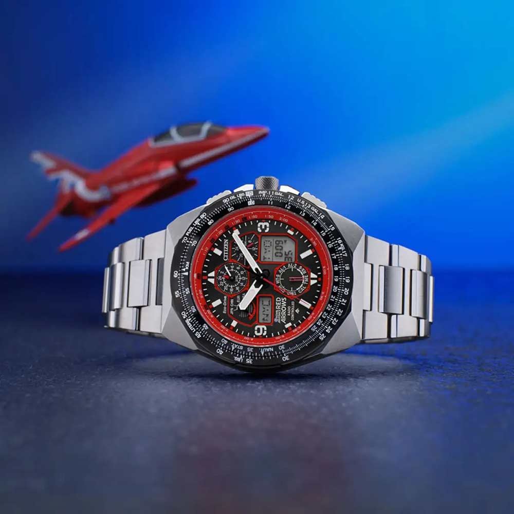 Citizen Eco-Drive Red Arrows Skyhawk A.T Watch JY8126-51E - Image 4