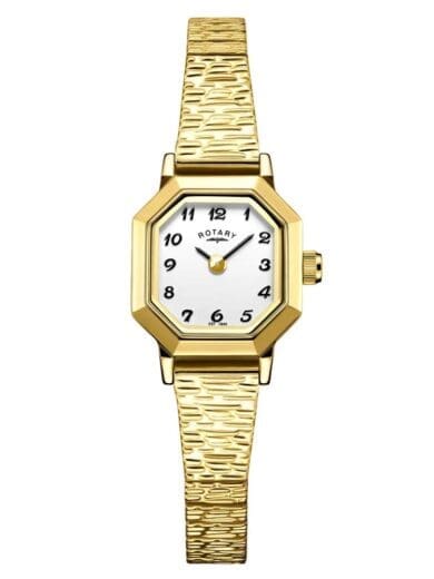Rotary Ladies Gold PVD Expanding Bracelet Watch LB00764/29