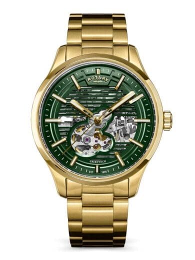 Rotary Greenwich GT1 Men’s Gold PVD Automatic Watch RGB10074/24